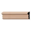 Moulure sur rail de chaise en bois massif de qualité l 5,9 po x P 3 po x L 96 po.-96930562