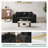 Modern Plush-Upholstered Accent Sofa