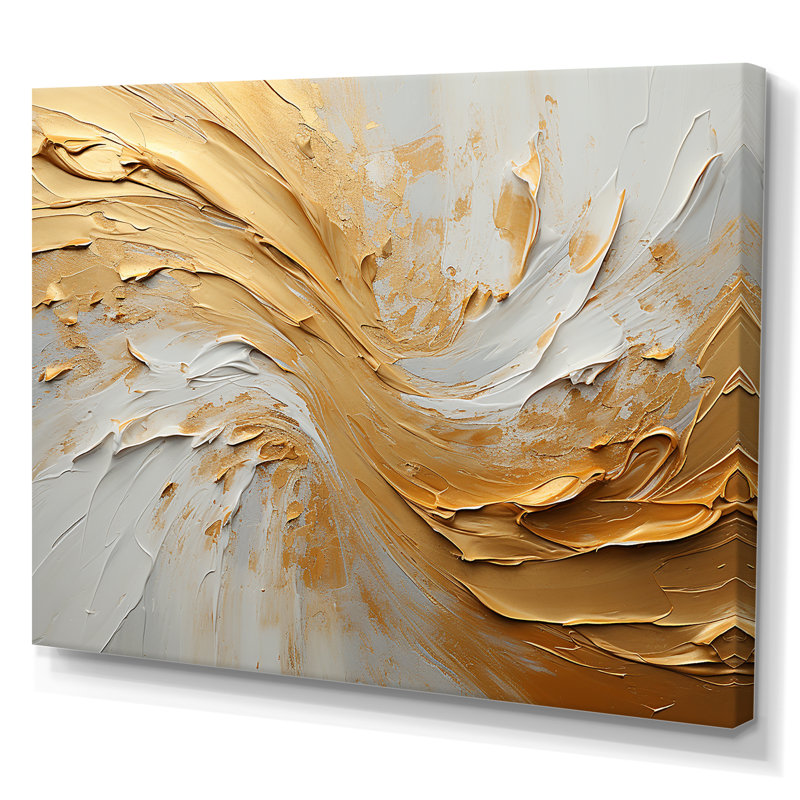Earley - Abstract Shapes Wall Art, Wrapped Canvas, 30" H x 40" W x 1.5" D