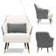 Menisha Upholstered Accent Chair for Bedroom-174093205