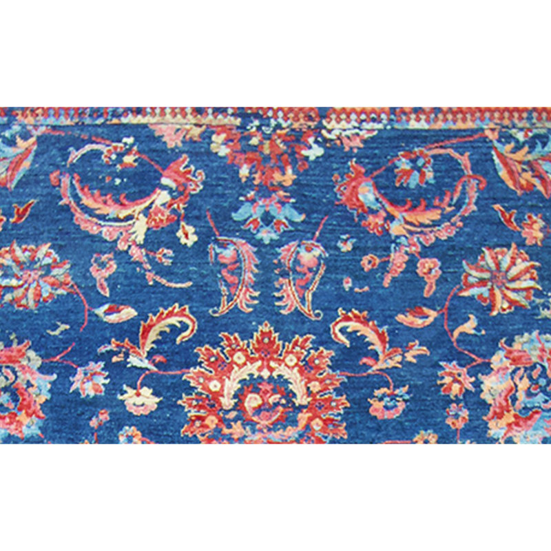 Oriental Area Rug in Pink, Rectangle 8' x 10'