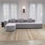 Kiamara Modern 3 - Piece 110.2" L-Shaped Sectional Boucle Curved Seat Sofa With 3 Pillows-293903974-293908086