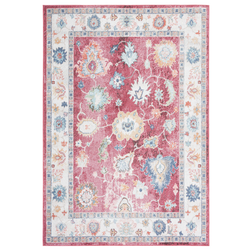 Tapis rouge à motif sud-ouest, Rectangle 9 pi x 12 pi