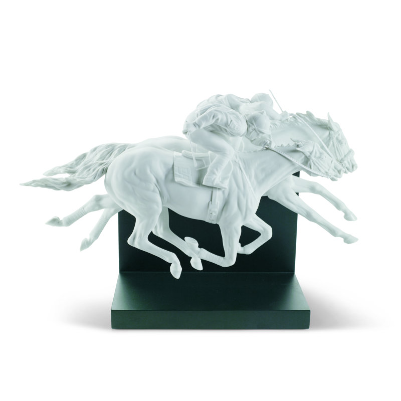 Figurine cheval de course