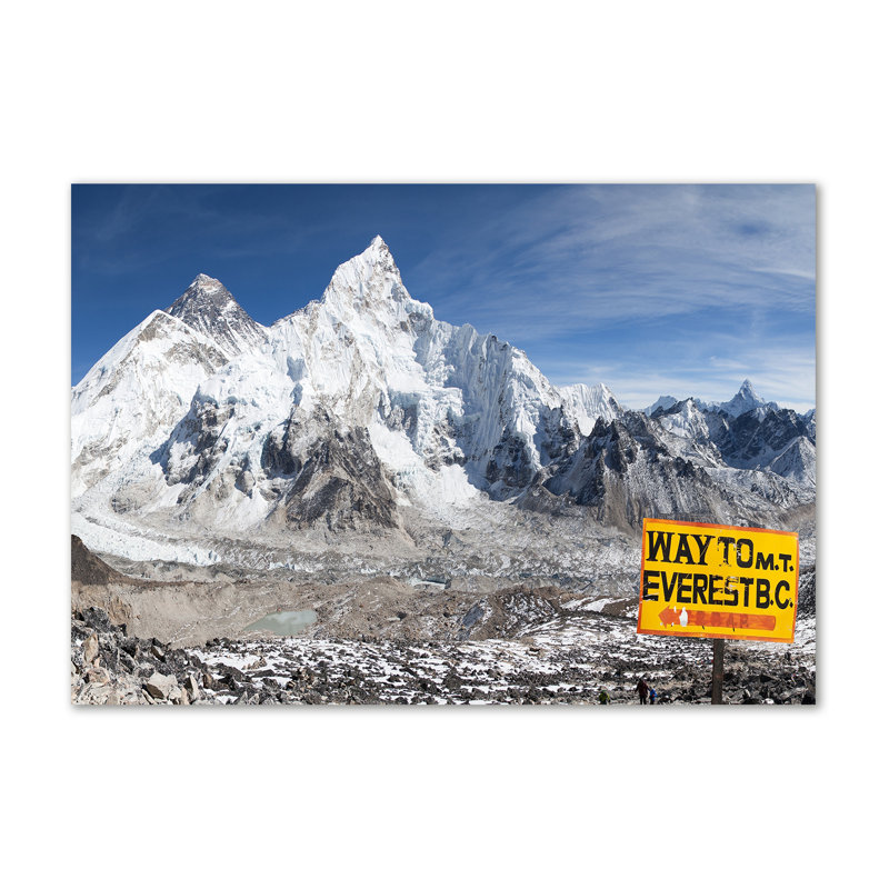 Mount Everest - Wrapped Canvas Print