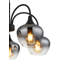Zoey 5 - Light Matte Black Pendant