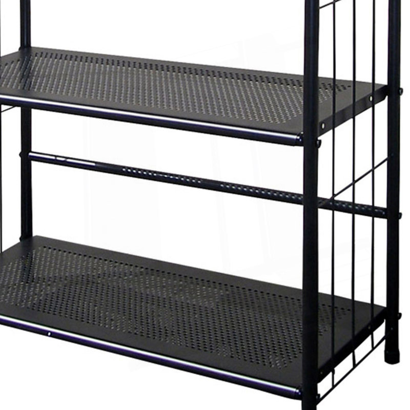 Étagère à livres en métal, (3 tablettes) H 37,05 po x l 26,05 po x P 11,05 po