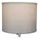 11'' H x 14'' W Linen Drum Lamp Shade