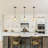 1 - Light Single Teardrop E26 Dimmable Adjustable Pendant Light-430096314
