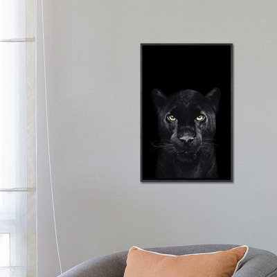 " The Panther On Black " by Valeriya Korenkova