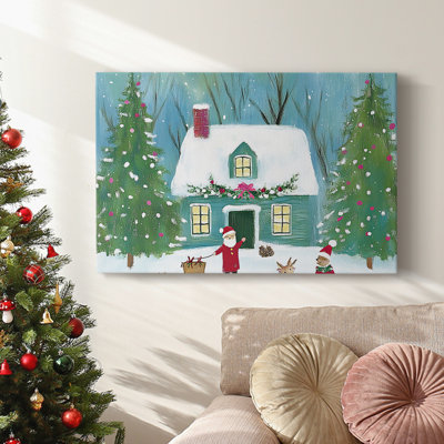 Christmas Holiday Arts - Gallery Wrapped Canvas