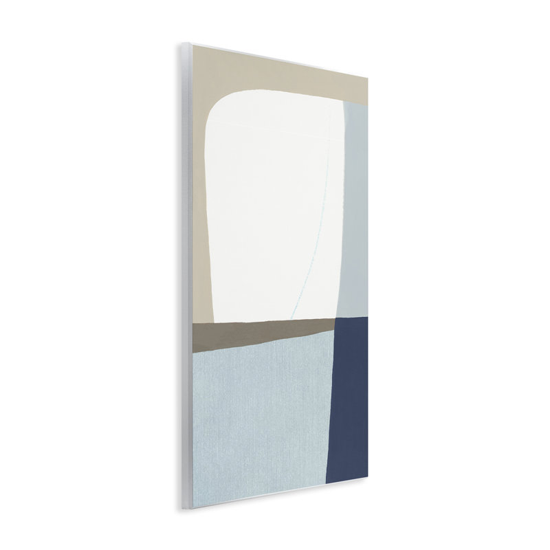 Plaque murale géométrique à écoulement naturel, design par Hannah Dawson, H 19 po x l 13 po