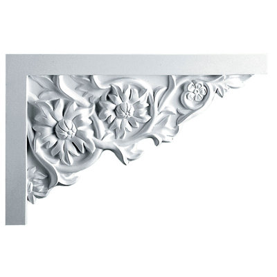 Grand support floral pour escalier, à droite