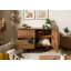 Mosayk 115cm Solid Wood Sideboard