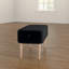 Milo Polyester Blend and Velvet Upholstered Bench-16869813-91388682