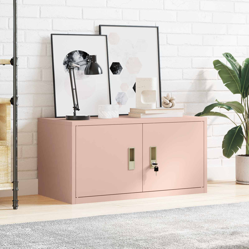 Storage Cabinet, Pink