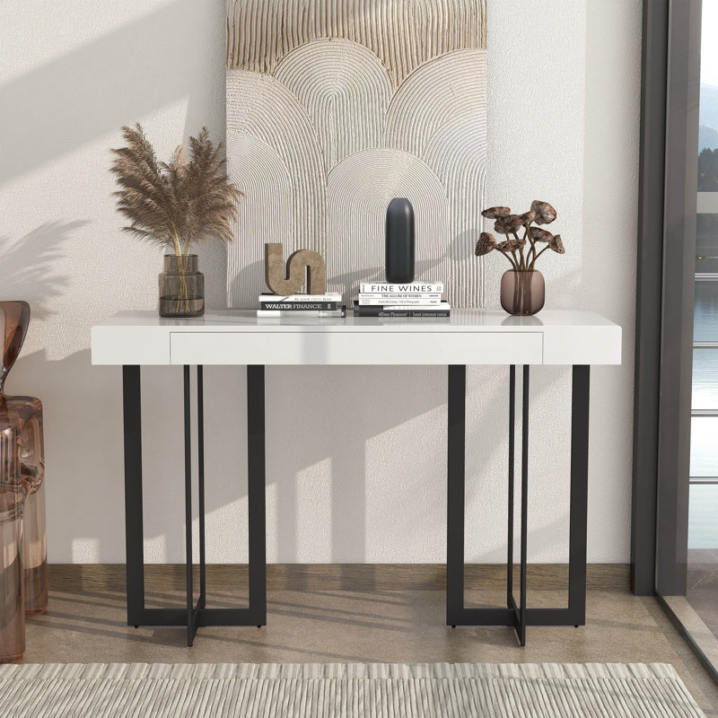 Console Desales, Blanc