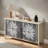 4-door Sideboard With Adjustable Shelves And Exquisite Creative Carving-895248670