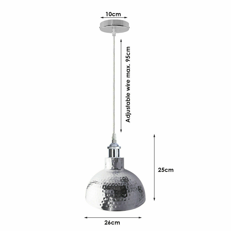 Beavercreek 1 - Light Chrome Pendant