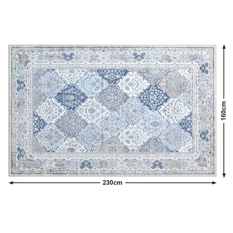 Machine Braided 230cm X 160cm Area Rug