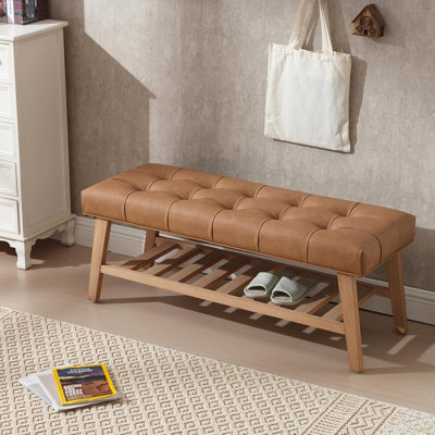 Banc de rangement pour le salon