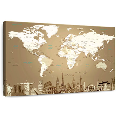 Push Pin World Milstead Masterpiece I