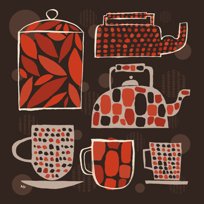 Spotted Kitchen II by Michael Mullan - Wrapped Canvas Painting