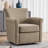 Belmont Vegan Leather Swivel Accent Chair-1020076953