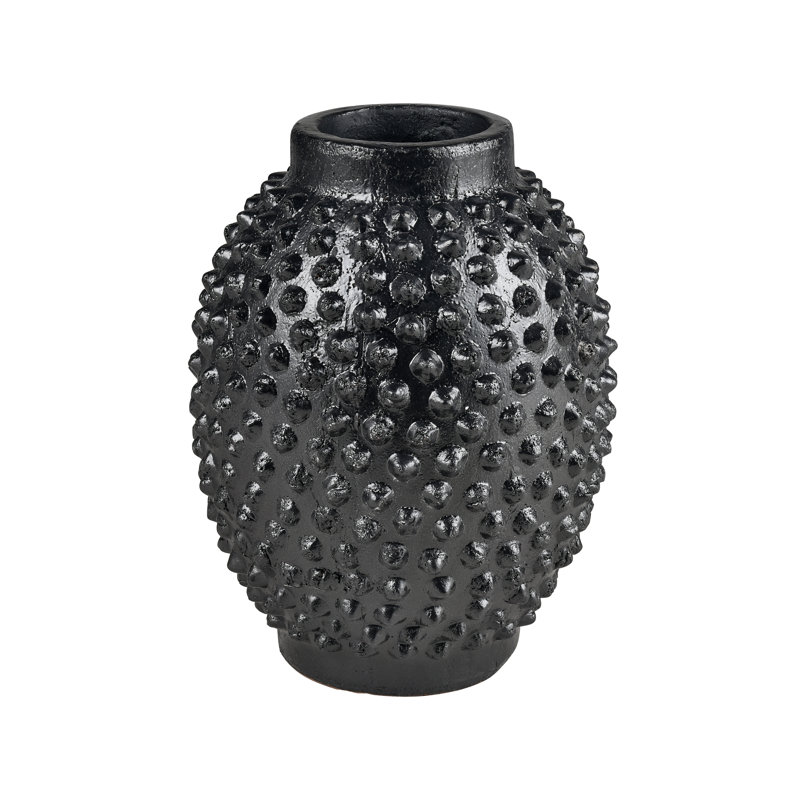 Vase Dorus - Grand noir, Noir