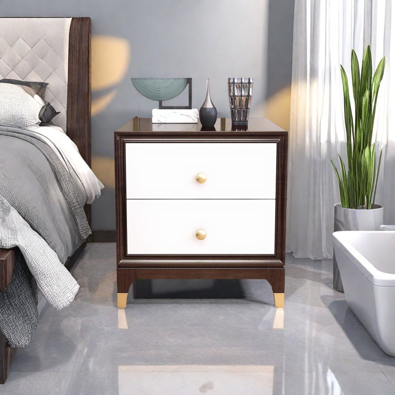 Coria, Espresso Wood/White