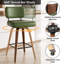 Tabouret pivotant rembourré à hauteur de bar-1831924400