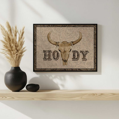 Howdy by Cindy Jacobs Art Print