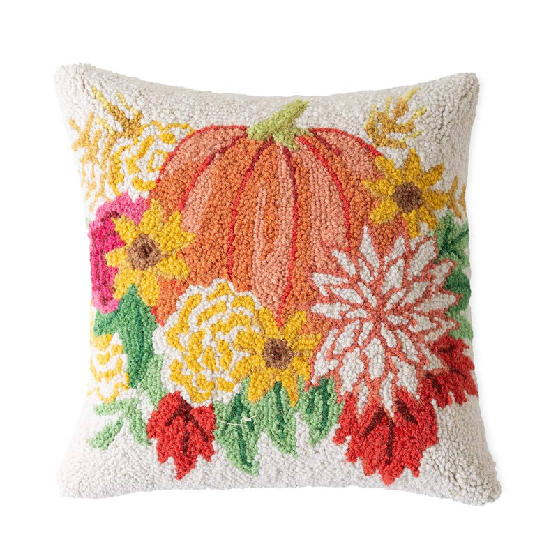  Coussin en duvet floral