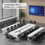 Ensemble de table de conférence et de formation mobile et pliable-1912596763