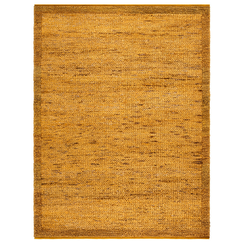 Natural Fiber Handwoven Jute Rug, Rectangle 6' x 9'