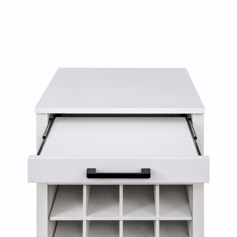 Buffet armoire, bar à vin modulaire 24, Blanc
