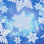 Joyeux Noël et flocons de neige drapeau de jardin bleu et blanc-122845763