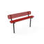 Banc d'extérieur CoatedOutdoorMeubles, violet, perforé, 1,83 m, avec dossier, à encastrer dans le sol-1653994523-1772234915