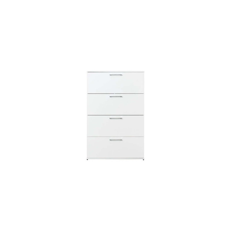 Victoriah 4 - Drawer Dresser, Glossy White