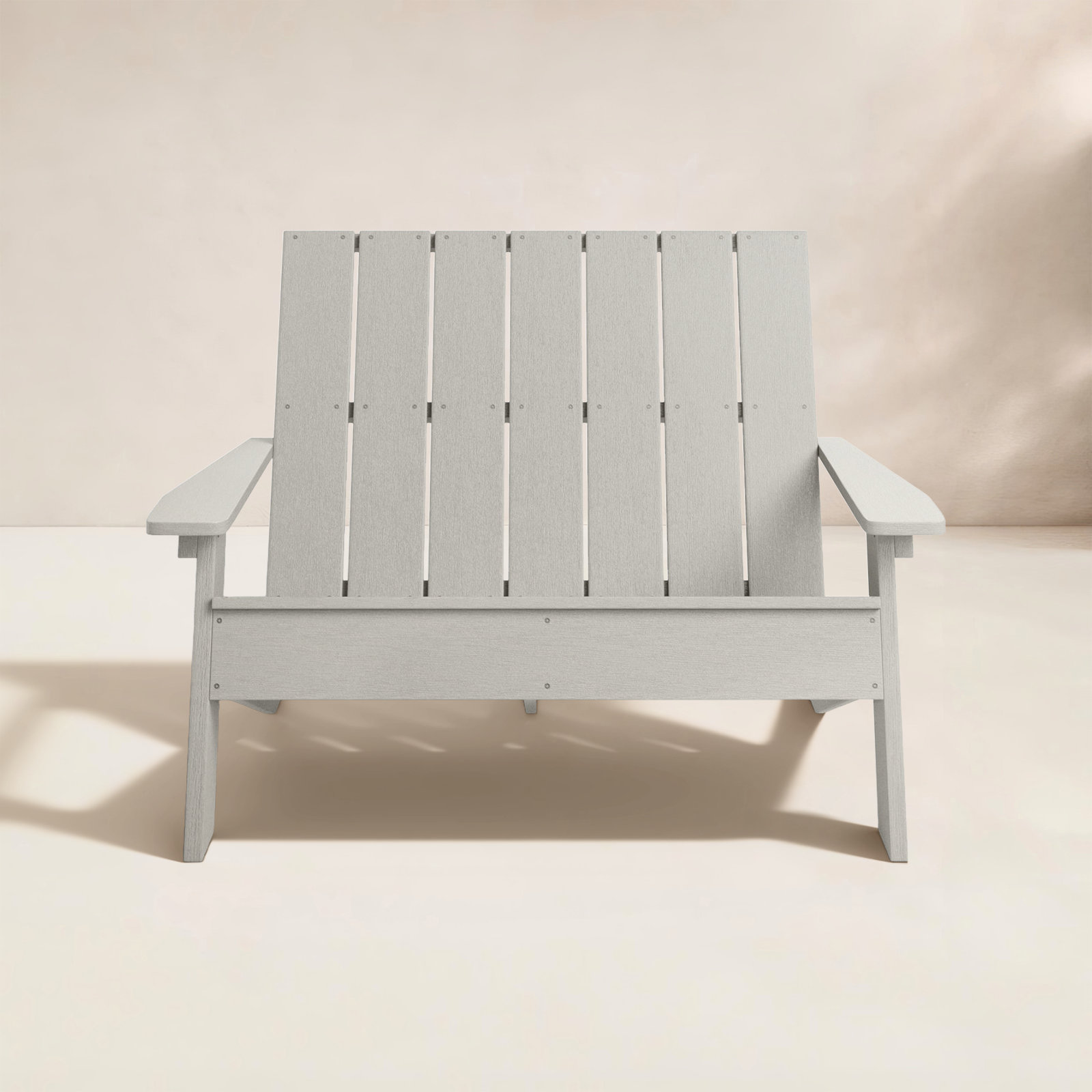 Byrnes 54" Patio Loveseat, Harbor Gray