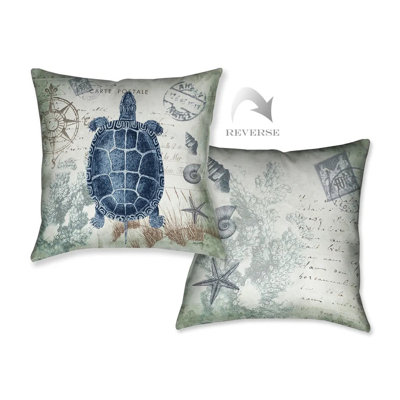 Coussin décoratif intérieur mer