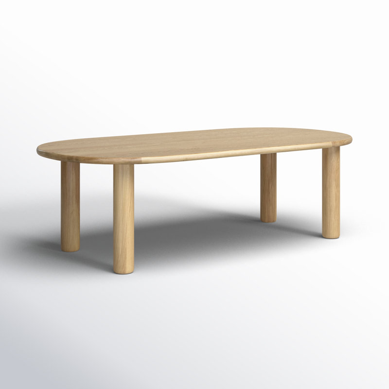 Milo Oval Dining Table, 78" L x 39" W