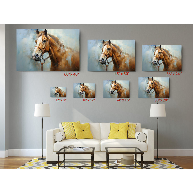 Reproduction d'art sur toile, H 16 po x l 24 po