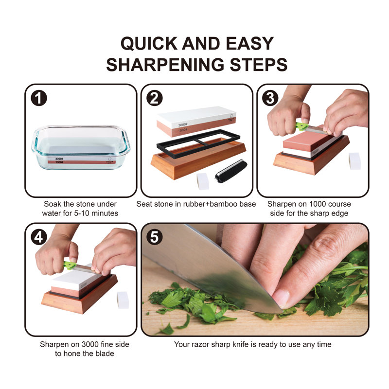 Prime Cook Dual Grit Whetstone