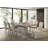 Jayon Pedestal Dining Table in Salvaged Light Oak