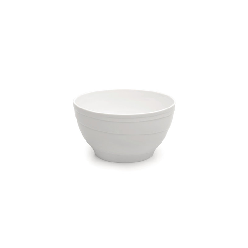 White Ceramic Microwave Safe Salad and Pasta Bowl