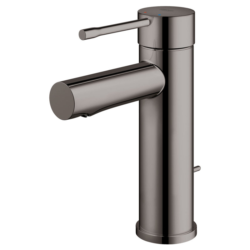 Essence New Single Hole Faucet with Drain Assembly, Hard Graphite