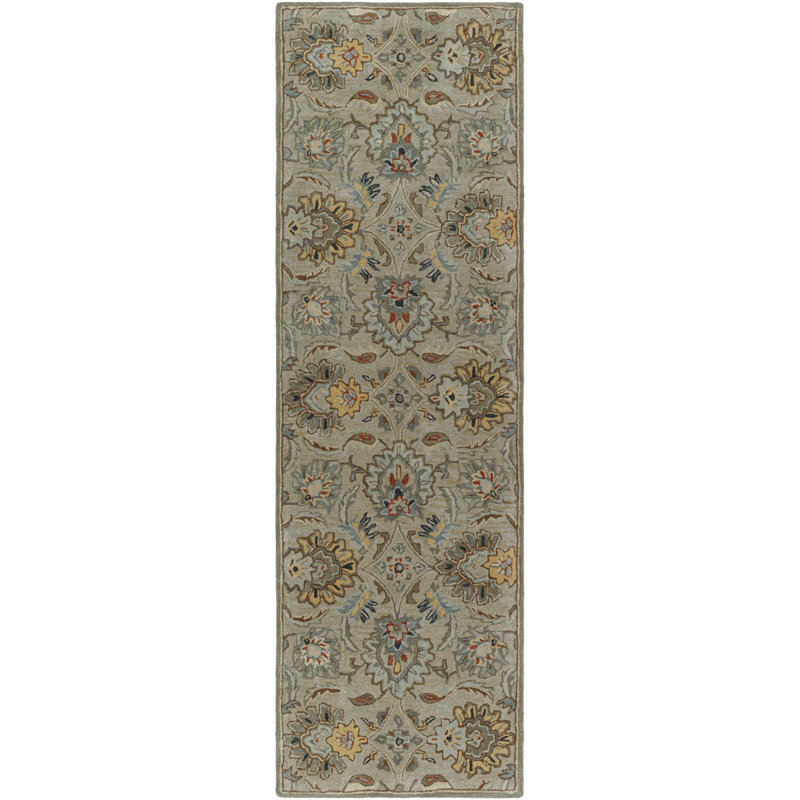 Arfath Wool Oriental Indoor Rug, Runner 2'6" x 8'