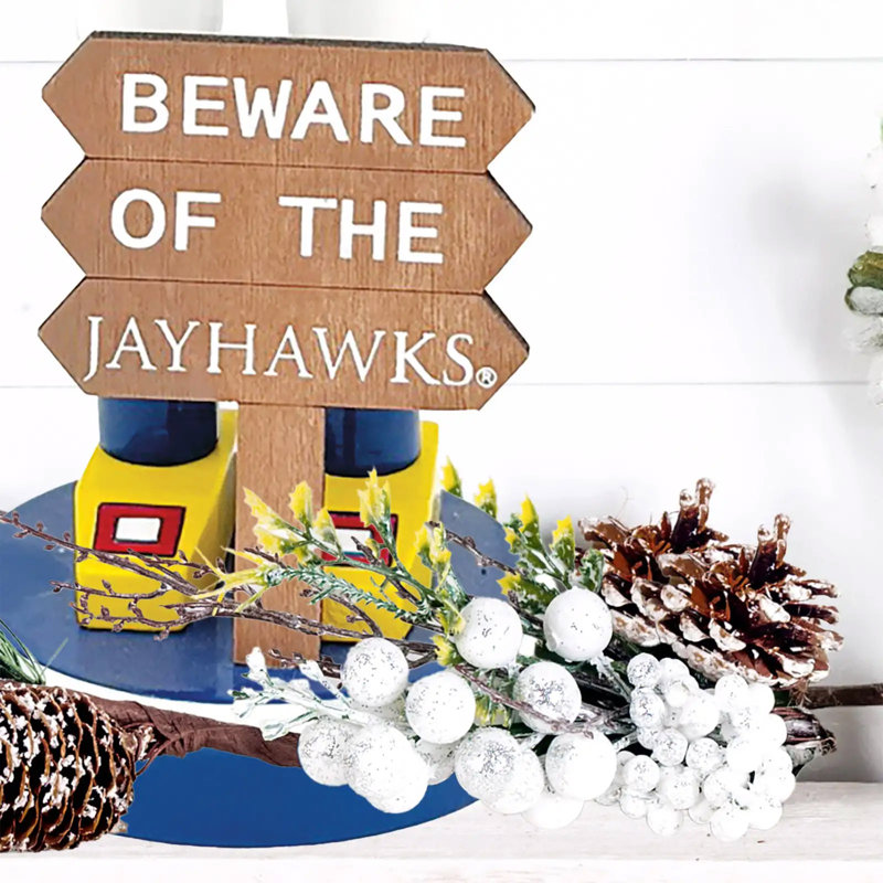 Casse-noisette 12 "NCAA College Spirit Beware, Kansas