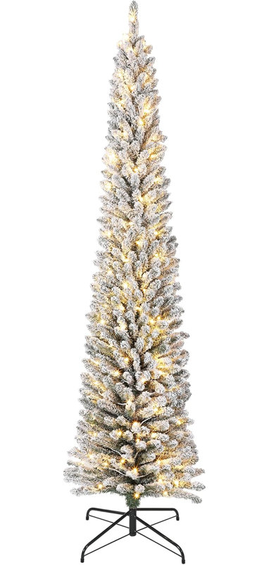 1.38' H Lighted Artificial Christmas Tree